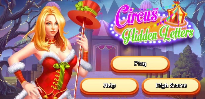 Circus Hidden Letters Game